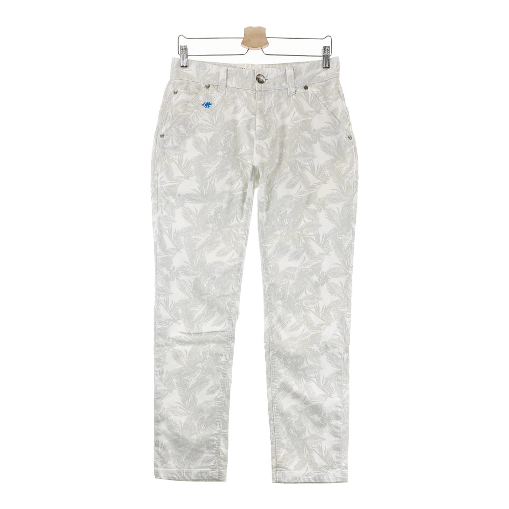 GOTCHA ガッチャ ロングパンツ 総柄 グレー系 S 【中古】ゴルフウェア メンズ