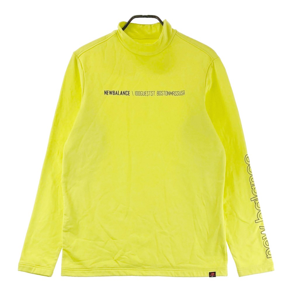 NEW BALANCE GOLF ニューバランス 長袖ハイネックTシャツ グリーン系 6 【中古】ゴルフウェア メンズ