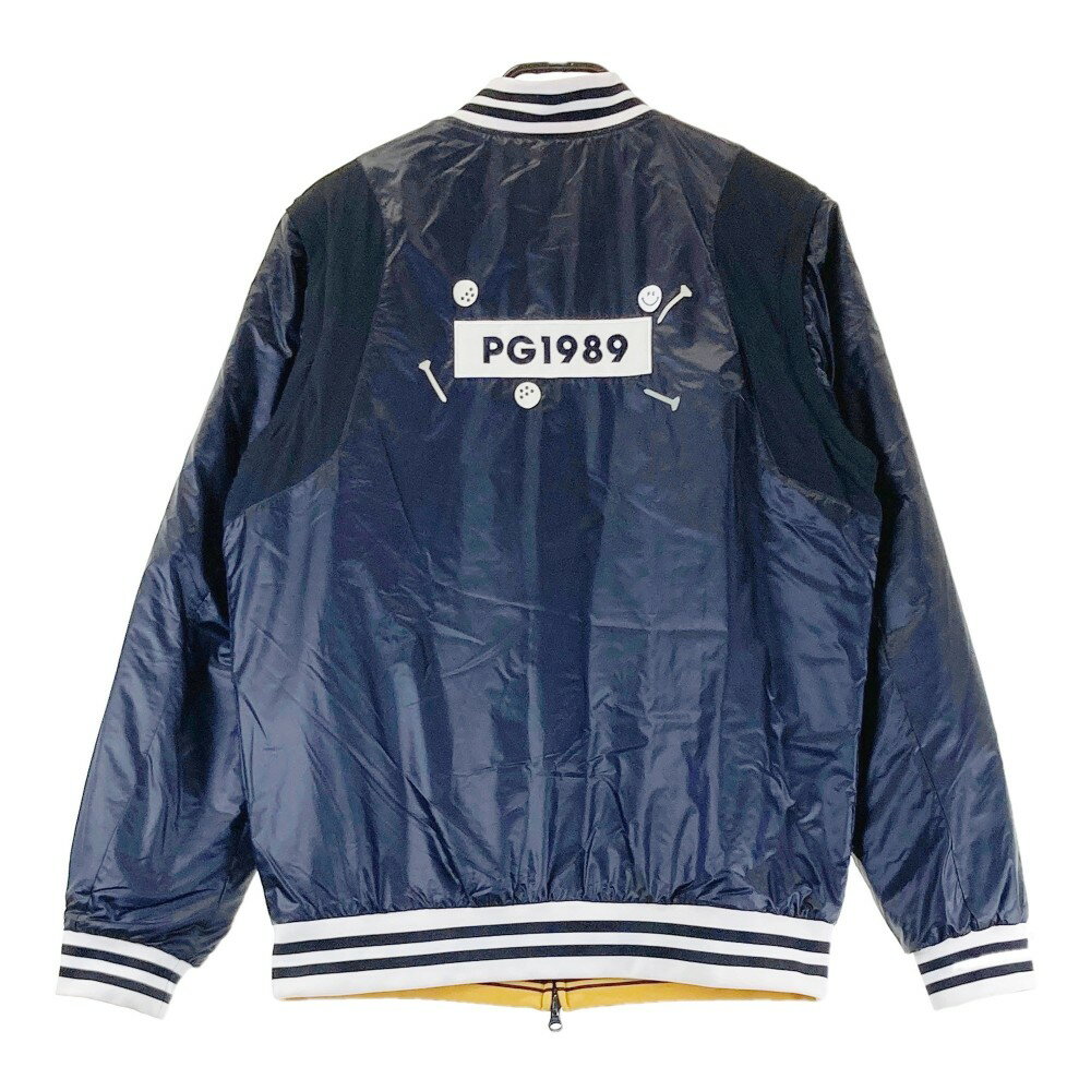 PEARLY GATES パーリーゲイツ 2024年モデル リバーシブル2WAY 中綿ジャケット ネイビー系 5 【中古】ゴルフウェア メンズ
