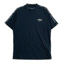 CALLAWAY キャロウェイ ハイネック 半袖Tシャツ ブラック系 L 【中古】ゴルフウェア メンズ