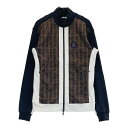 MARK&LONA マークアンドロナ ジップジャケット ネイビー系 44 【中古】ゴルフウェア メンズ