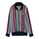 TOMMY HILFIGER GOLF トミー ヒルフィガーゴルフ ニット ジップジャケット ネイビー系 M 【中古】ゴルフウェア メンズ