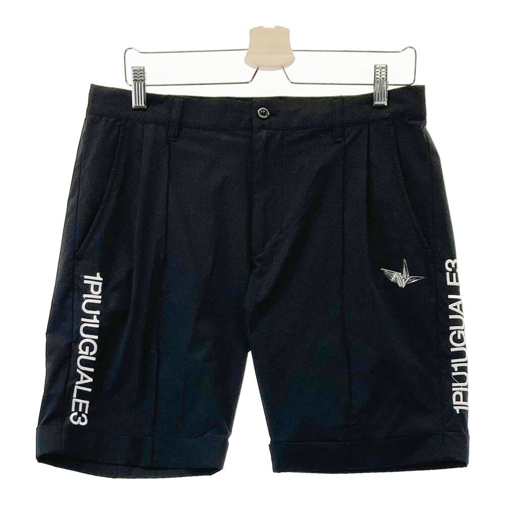 1PIU1UGUALE3 GOLF ハーフパンツ ブラック系 5 【中古】ゴルフウェア メンズ