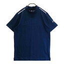 CALLAWAY キャロウェイ モックネック 半袖Tシャツ ネイビー系 M 【中古】ゴルフウェア メンズ