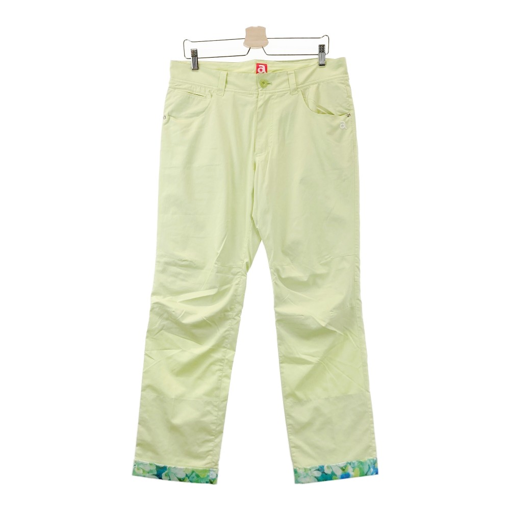 ARCHIVIO アルチビオ 裏メッシュ パンツ グリーン系 50 【中古】ゴルフウェア メンズ