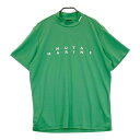 MUTA MARINE ムータマリン 半袖モックネックTシャツ グリーン系 5 【中古】ゴルフウェア メンズ