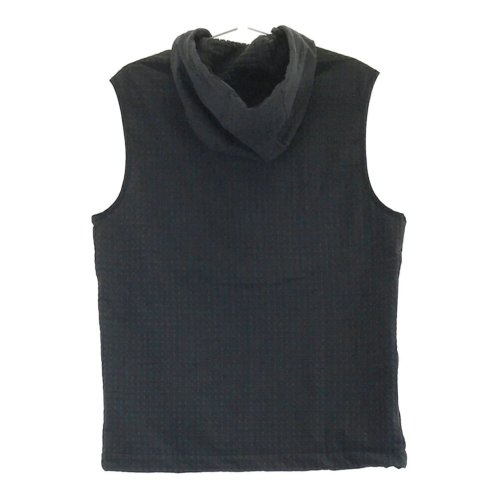 ADIDAS GOLF アディダスゴルフ IW2817 2024年 ハーフジップ ベスト ブラック系 S 【中古】ゴルフウェア メンズ