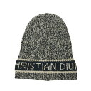 Christian Dior クリスチャン ディオール 25DWI714S007 ニット帽 ブラック系 【中古】メンズ