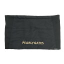 PEARLY GATES パーリーゲイツ 2022年 裏起毛 ネックウォーマー ブラック系 FR 【中古】ゴルフウェア