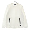 CALLAWAY キャロウェイ ニットセーター ニットブルゾン ホワイト系 L 【中古】ゴルフウェア メンズ