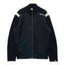 TAYLOR MADE テーラーメイド 切替ニット ジャケット ブラック系 L 【中古】ゴルフウェア メンズ
