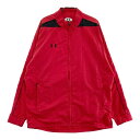 UNDER ARMOUR アンダーアーマー ナイロン ジップジャケット レッド系 XL 【中古】ゴルフウェア メンズ