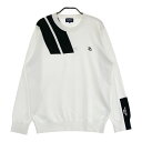 PEARLY GATES パーリーゲイツ 長袖ニットセーター ホワイト系 6 【中古】ゴルフウェア メンズ