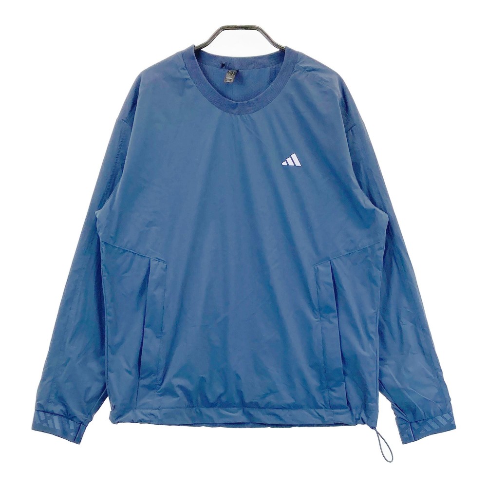 ADIDAS GOLF アディダスゴルフ ;2023年モデル 裏地付 長袖ブルゾン ジャケット ブルー系 M 【中古】ゴルフウェア メンズ