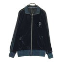 MARK&LONA マークアンドロナ 長袖ジップジャケット ブラック系 M 【中古】ゴルフウェア メンズ