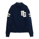 PEARLY GATES パーリーゲイツ ニット ジップジャケット ワッペン ネイビー系 5 【中古】ゴルフウェア メンズ