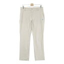 ADIDAS GOLF アディダスゴルフ HS9971 ストレッチパンツ ベージュ系 88 【中古】ゴルフウェア メンズ(4)