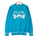 MUNSING WEAR マンシングウェア ニットセーター ブルー系 M 【中古】ゴルフウェア メンズ