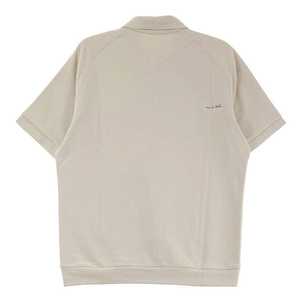 TRAVIS MATHEW トラビスマシュー 半袖ポロシャツ ベージュ系 M 【中古】ゴルフウェア メンズ