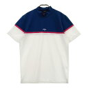 CALLAWAY キャロウェイ レッドレーベル ハイネック 半袖Tシャツ ホワイト系 L 【中古】ゴルフウェア メンズ