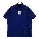 CALLAWAY キャロウェイ ハイネック半袖Tシャツ ネイビー系 LL 【中古】ゴルフウェア メンズ
