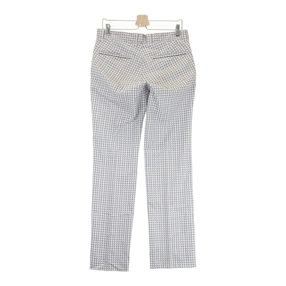 AND PER SE アンパスィ ロングパンツ 総柄 ホワイト系 82 【中古】ゴルフウェア メンズ