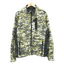 56design 56デザイン 23-1839-007 S-Line Cotton Parka ライディング ジャケット デジカモ 迷彩柄 グレー系 L 【中古】バイクウェア メンズ