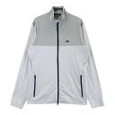 J.LINDEBERG ジェイリンドバーグ ジップジャケット グレー系 L 【中古】ゴルフウェア メンズ