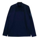MUTA MARINE ムータマリン ハイネック長袖Tシャツ 裏起毛 ネイビー系 5 【中古】ゴルフウェア メンズ