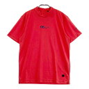 CALLAWAY キャロウェイ モックネック半袖Tシャツ レッド系 L 【中古】ゴルフウェア メンズ