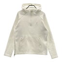 MARK&LONA マークアンドロナ フード付ハーフジップニットセーター ホワイト系 46 【中古】ゴルフウェア メンズ