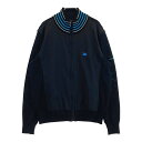 BURBERRY GOLF バーバリーゴルフ ウール ニットジップジャケット ブラック系 L 【中古】ゴルフウェア メンズ