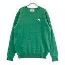 MASTER BUNNY EDITION マスターバニーエディション ウール混 ニットセーター グリーン系 6 【中古】ゴルフウェア メンズ