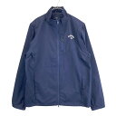 CALLAWAY キャロウェイ 2WAY メッシュジャケット ネイビー系 LL 【中古】ゴルフウェア メンズ