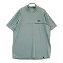 CALLAWAY キャロウェイ ハイネック 半袖Tシャツ カーキ系 3L 【中古】ゴルフウェア メンズ
