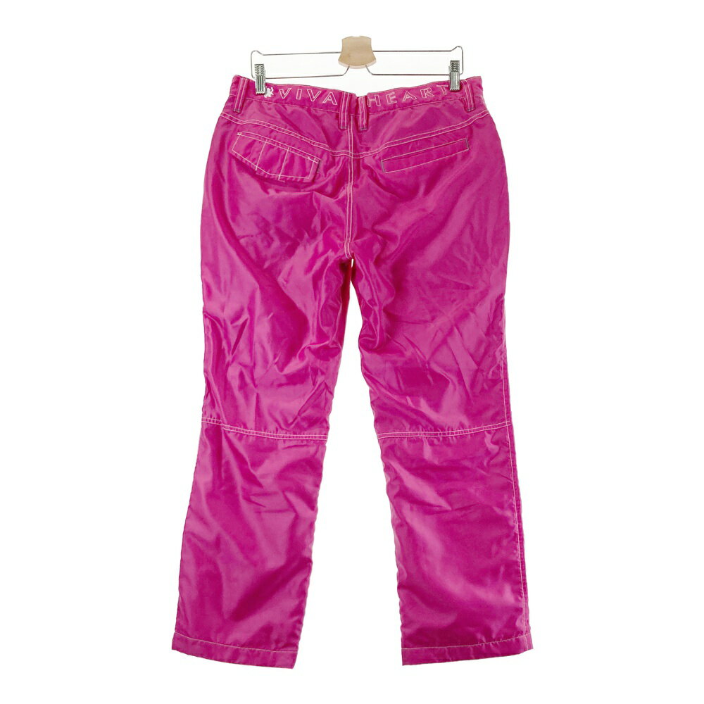 VIVA HEART ビバハート 裏起毛 ロングパンツ ピンク系 88 【中古】ゴルフウェア メンズ