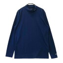 CALLAWAY キャロウェイ ハイネック 長袖Tシャツ ネイビー系 LL 【中古】ゴルフウェア メンズ