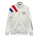 LE COQ GOLF ルコックゴルフ ジップジャケット ホワイト系 L 【中古】ゴルフウェア メンズ