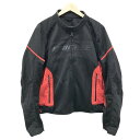 DAINESE ダイネーゼ 201735196 メッシュジャケット AIR FRAME D1 TEX ブラック系 52 【中古】バイクウェア メンズ