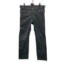 HEAVY FOR BIKERS ヘビー フォー バイカーズ ライディング レザーパンツ ブラック系 L 【中古】バイクウェア メンズ