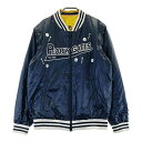 PEARLY GATES パーリーゲイツ 2024年モデル 4WAY リバーシブル 中綿ジャケット ニコちゃん ネイビー系 4 【中古】ゴルフウェア メンズ