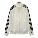 ADIDAS GOLF アディダスゴルフ 裏地付ニットジップジャケット ホワイト系 L 【中古】ゴルフウェア メンズ