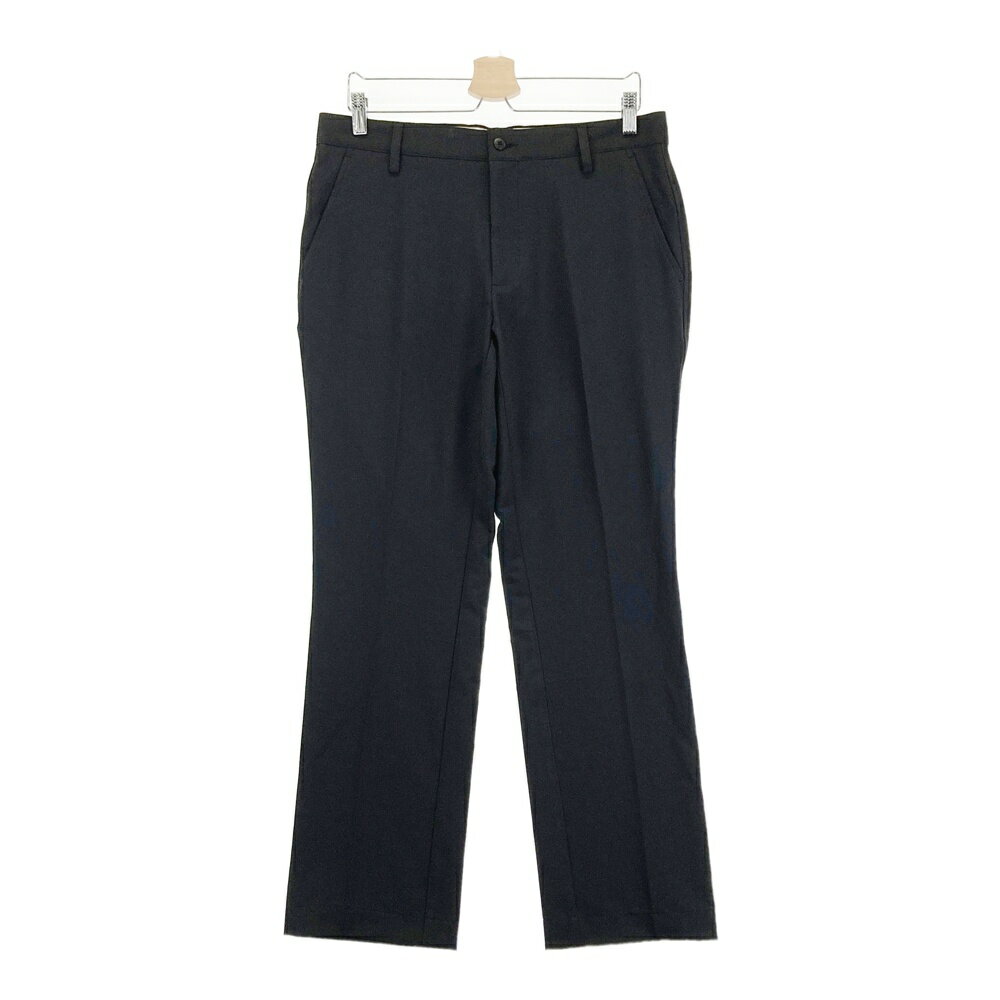 FOOT JOY フットジョイ ストレッチパンツ ブラック系 L 【中古】ゴルフウェア メンズ