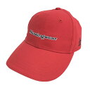 MUNSING WEAR マンシングウェア キャップ レッド系 F(56-60cm) 【中古】ゴルフウェア(4)