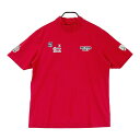 BEAMS GOLF ビームスゴルフ 2023年モデル ハイネック 半袖Tシャツ レッド系 XL 【中古】ゴルフウェア メンズ