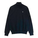 ST ANDREWS セントアンドリュース 長袖ニットセーター ブラック系 LL 【中古】ゴルフウェア メンズ
