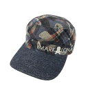 MARK&LONA マークアンドロナ ML-15W-YP20 キャップ ネイビー系 M 【中古】ゴルフウェア