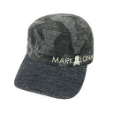 MARK&LONA マークアンドロナ ML-15W-YP20 キャップ カモフラ グレー系 M 【中古】ゴルフウェア