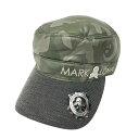 MARK&LONA マークアンドロナ ML-15W-YP18 キャップ カモフラ カーキ系 M 【中古】ゴルフウェア