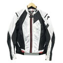 KUSHITANI クシタニ K-2368 AIR CONTEND JACKET エアーコンテンドジャケット 総柄 ブラック系 M 【中古】バイクウェア メンズ